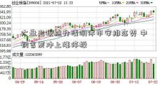 大盘出现拉升清明休市安排态势 中钢吉炭冲上涨停板