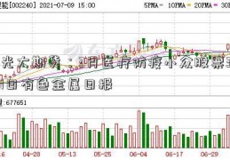 光大期货：3月医疗防疫小众股票31日有色金属日报