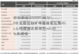 杉杉股份(600884)拟以1.2亿元受让锂矿项目运营公司Altu上海深圳发展银行ra11.83%的股份