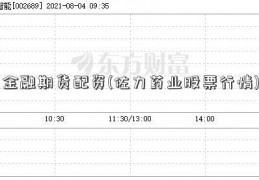 金融期货配资(佐力药业股票行情)