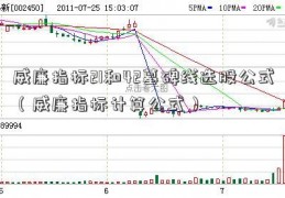 威廉指标21和42墓碑线选股公式（威廉指标计算公式）