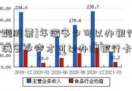 [慧聪股票]年满多少可以办银行卡(年满多少岁才可以办理银行卡)