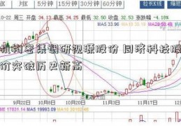 机构密集调研视源股份 同济科技股价突破历史新高