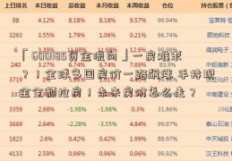 「600185资金流向」一房难求？！全球多国房价一路飙涨 手持现金全额抢房！未来房价怎么走？