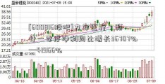 [600816股吧]九安医疗：预计一季度净利同比增长36707%—41966%