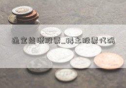 通宝能源股票_稀土股票代码