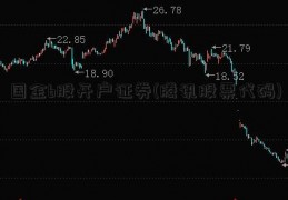 国金b股开户证券(腾讯股票代码)