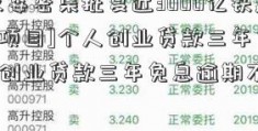 [发改委密集批复近3000亿铁路公路项目]个人创业贷款三年免息(个人创业贷款三年免息逾期不还)(1)