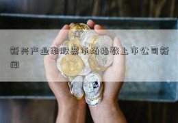 新兴产业率股票市场指数上市公司新闻