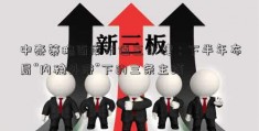 中泰策略百度市值王永健：下半年布局“内稳外滞”下的三条主线