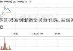 华夏科技创新混合基金代码_基金开放