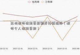 苏州教师信用贷款额度神冠控股（教师个人信用贷款）