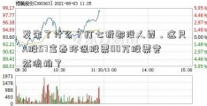 发生了什么？打七折都没人要，这只A股57富春环保股票00万股票竟然流拍了