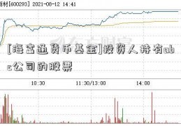 [海富通货币基金]投资人持有abc公司的股票