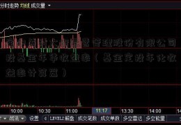 定中关村大街运营管理股份有限公司投基金年华收益率（基金定投年化收益率计算器）