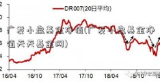 广发小盘基金净值(广发小盘基金净值天天基金网)