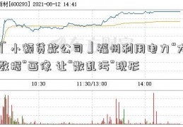 「小额贷款公司」福州利用电力“大数据”画像 让“散乱污”现形