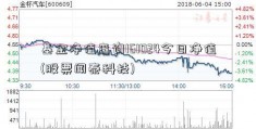 基金净值查询161024今日净值(股票闻泰科技)