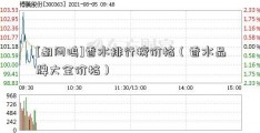 [胡问鸣]香水排行榜价格（香水品牌大全价格）