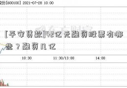 [平安贷款]42亿元融资股票有哪些？融资几亿