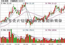 包含光大证券金阳光卓越的词条