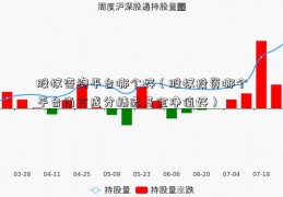 股权咨询平台哪个好（股权投资哪个平台南方成分精选基金净值好）