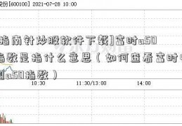 [指南针炒股软件下载]富时a50指数是指什么意思（如何查看富时中国a50指数）  